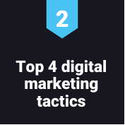 Top 4 digital marketing tactics